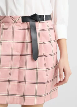 Liu Jo Robe chemisier avec jupe à carreaux|Femme Robes