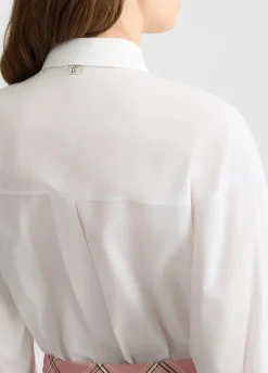 Liu Jo Robe chemisier avec jupe à carreaux|Femme Robes