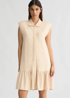 Liu Jo Robe chemisier avec logo|Femme Vêtements De Sport|Robes