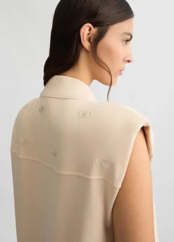 Liu Jo Robe chemisier avec logo|Femme Vêtements De Sport|Robes