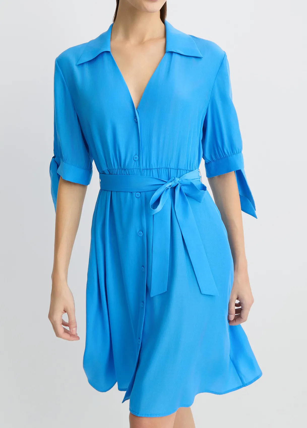 Liu Jo Robe chemisier courte|Femme Mode Plage|Robes