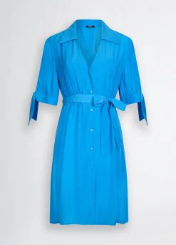 Liu Jo Robe chemisier courte|Femme Mode Plage|Robes