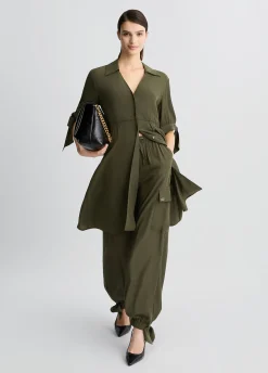 Liu Jo Robe chemisier courte|Femme Mode Plage|Robes