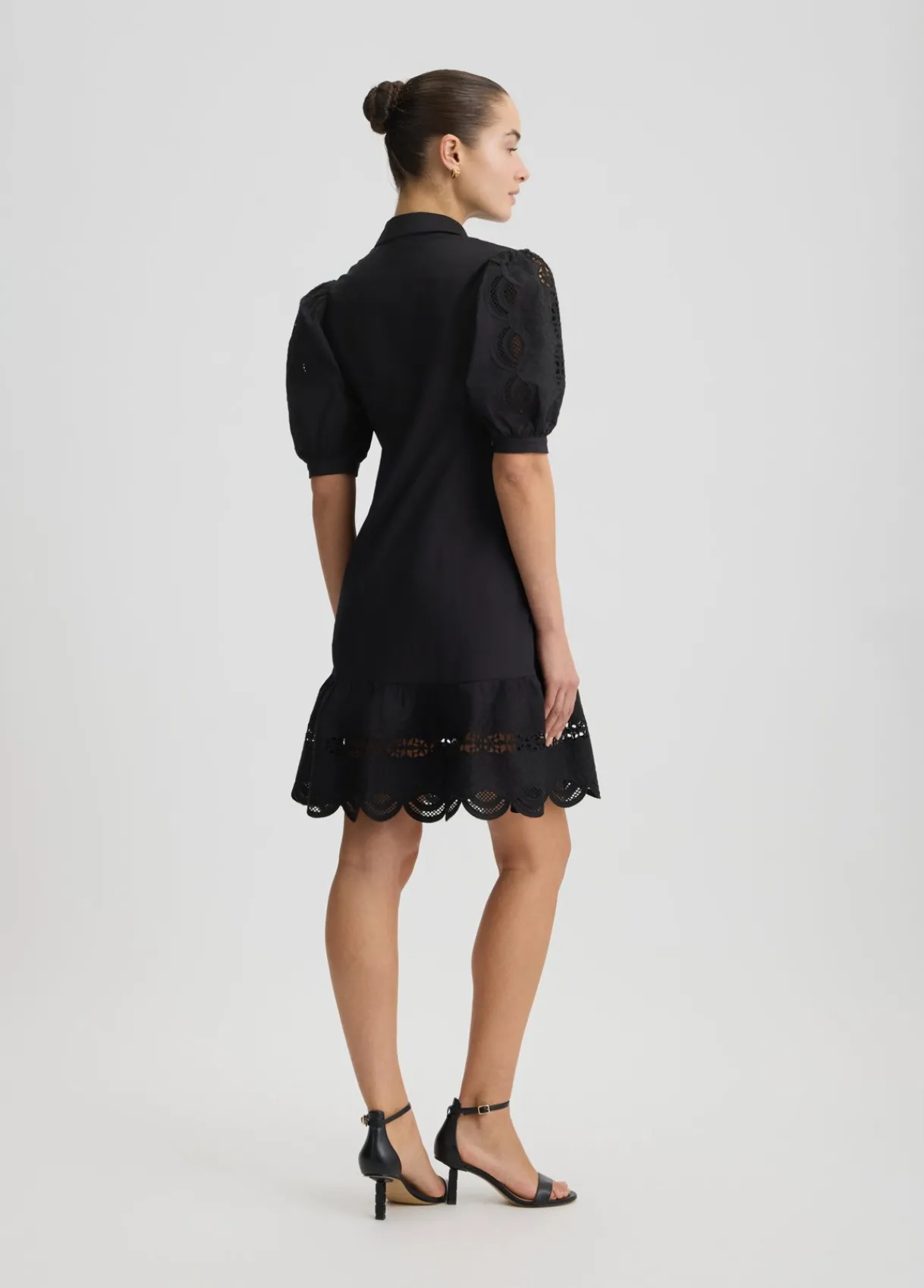 Liu Jo Robe chemisier en coton avec broderies|Femme Robes