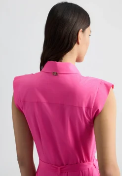 Liu Jo Robe chemisier en popeline|Femme Robes