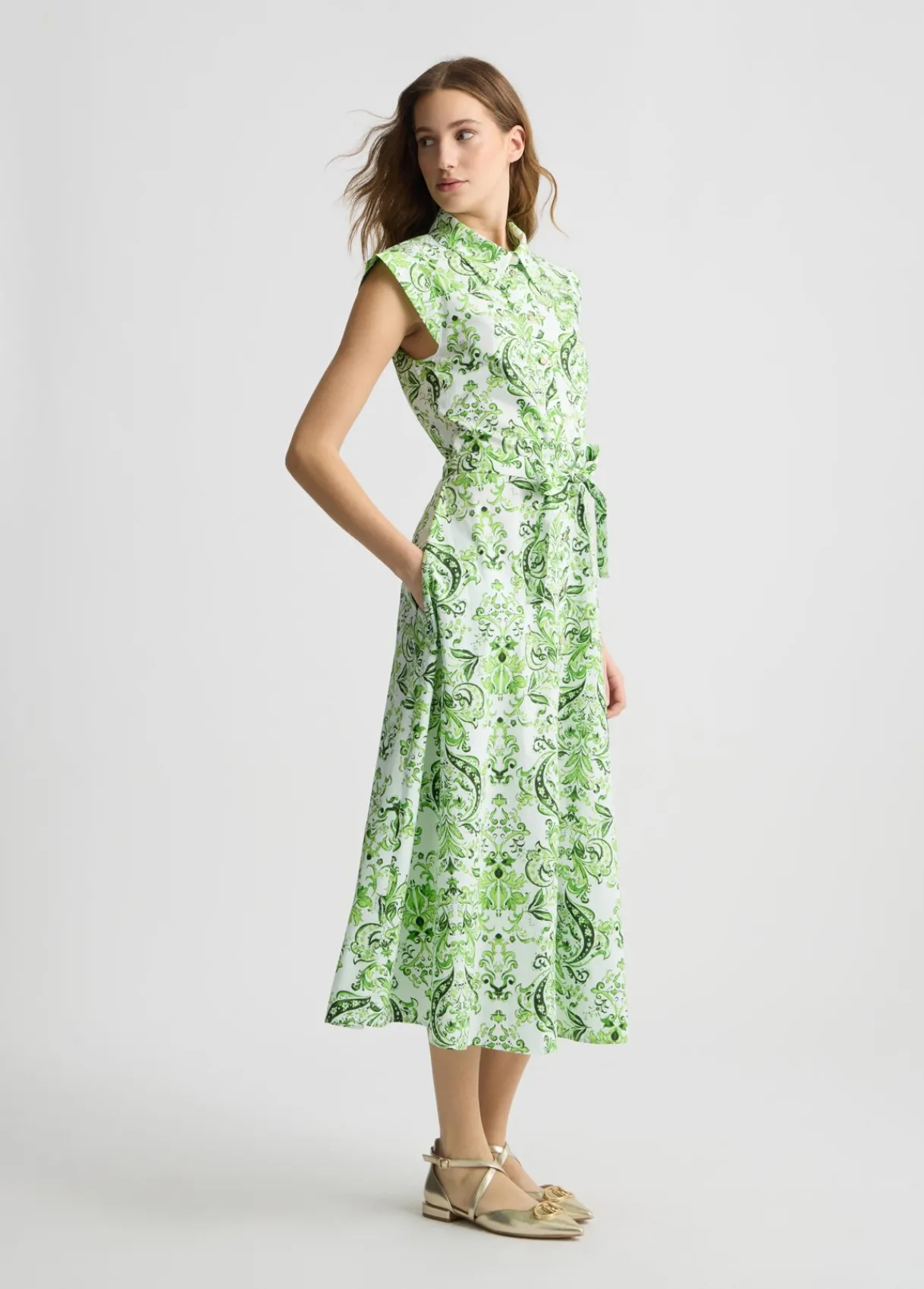 Liu Jo Robe chemisier en popeline|Femme Robes