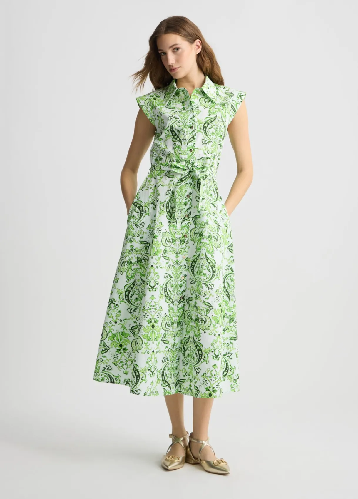 Liu Jo Robe chemisier en popeline|Femme Robes