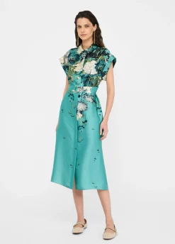 Liu Jo Robe chemisier en sergé imprimé|Femme Robes