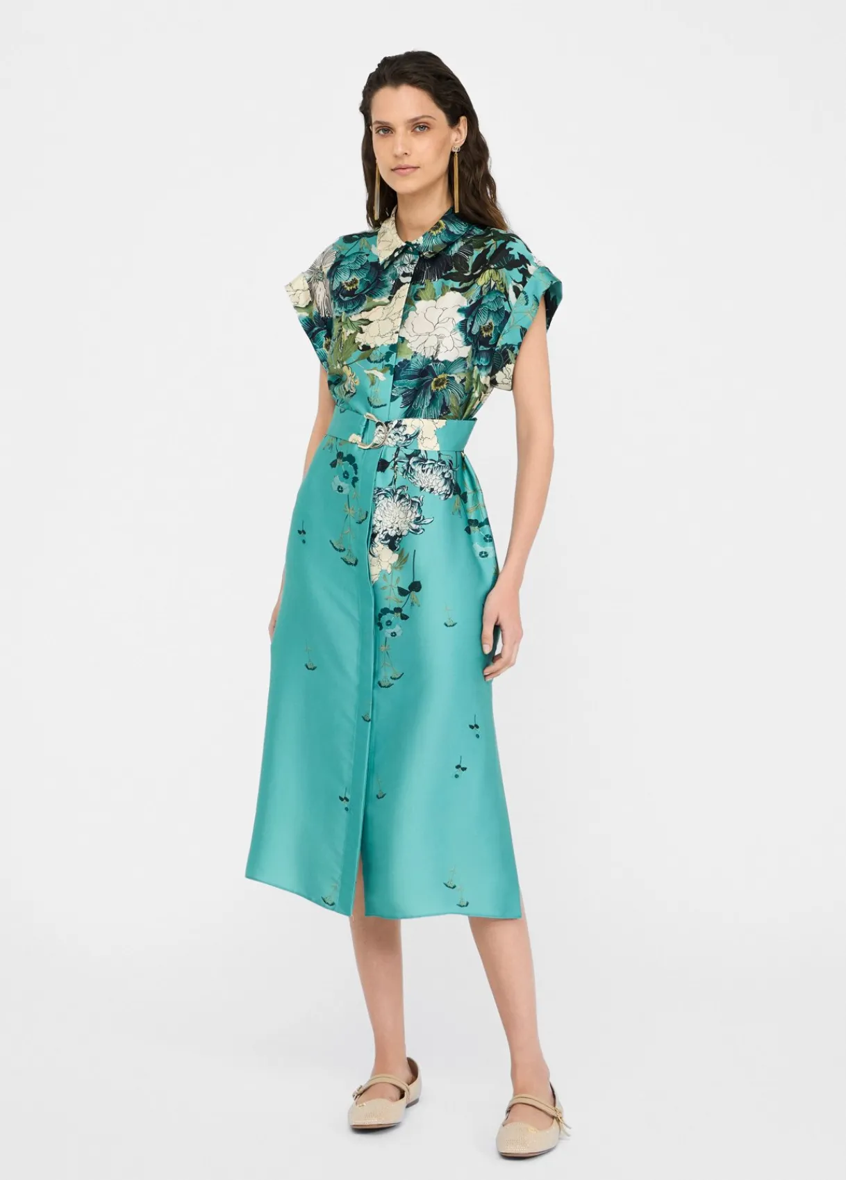 Liu Jo Robe chemisier en sergé imprimé|Femme Robes