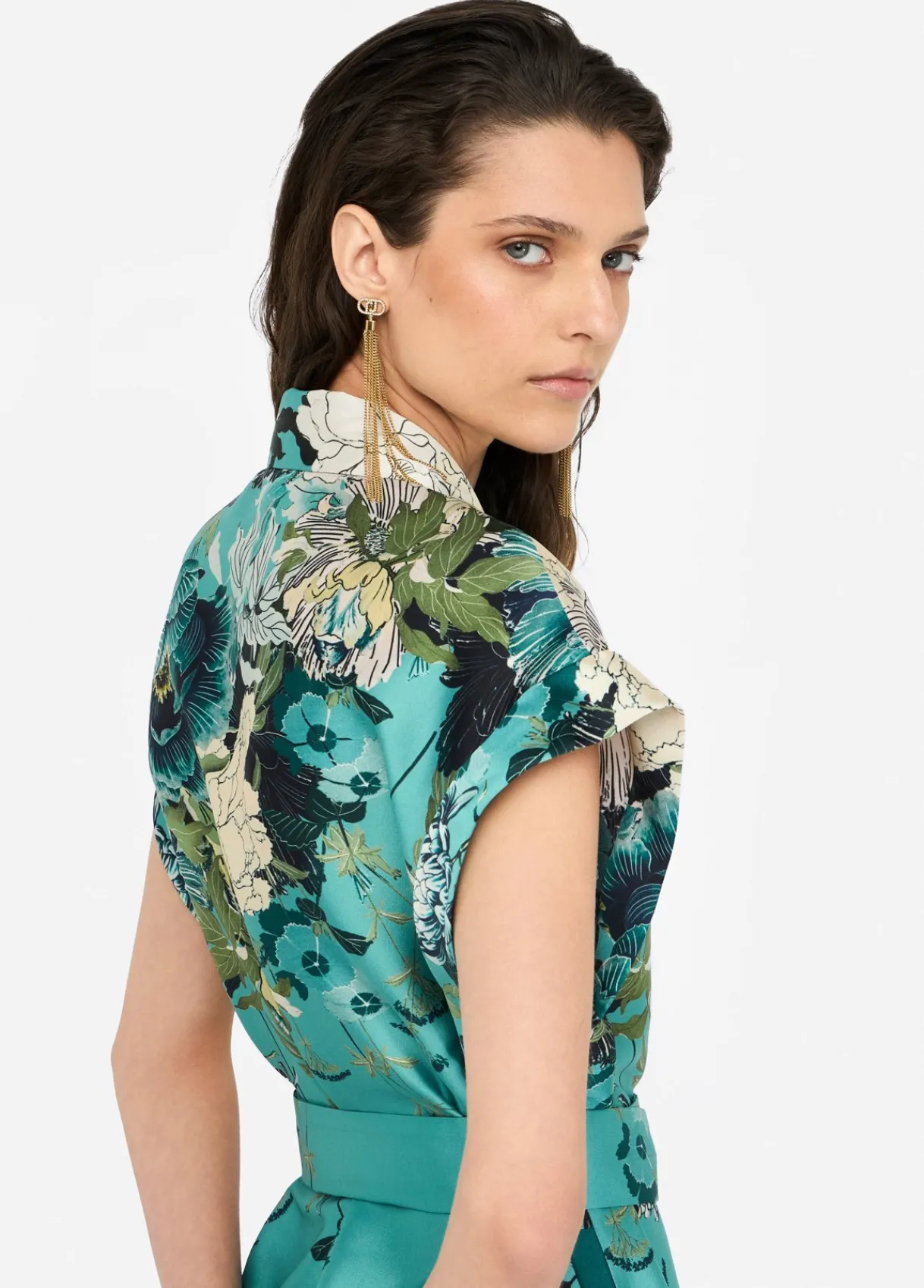 Liu Jo Robe chemisier en sergé imprimé|Femme Robes