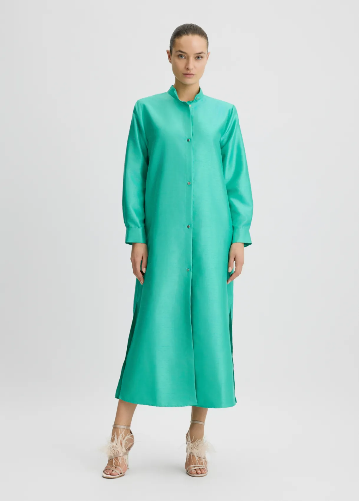 Liu Jo Robe chemisier en shantung|Femme Cérémonie|Robes