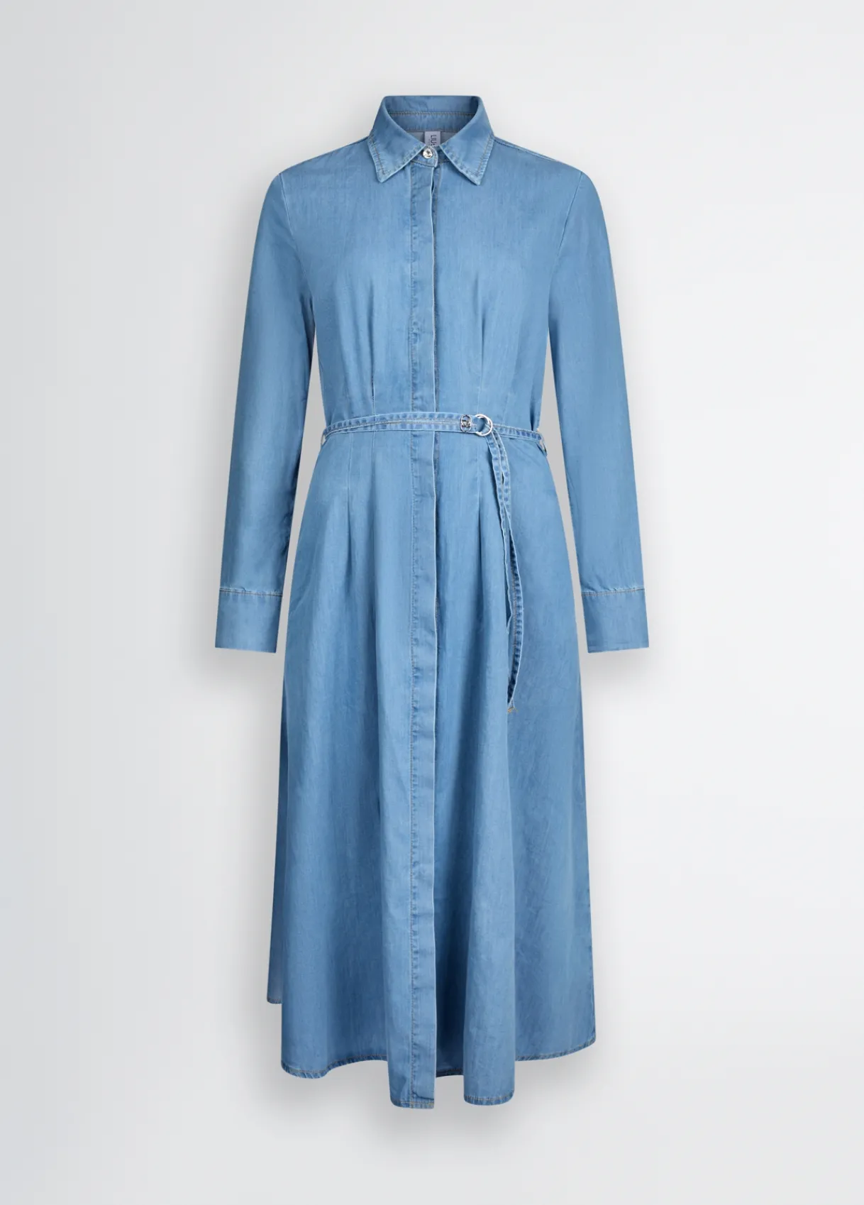 Liu Jo Robe chemisier en toile denim|Femme Robes