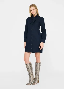 Liu Jo Robe chemisier en toile denim|Femme Robes