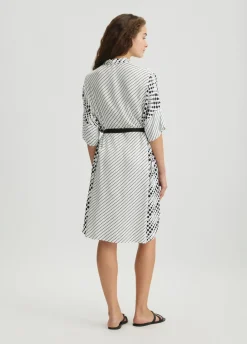 Liu Jo Robe chemisier imprimée|Femme Mode Plage|Robes