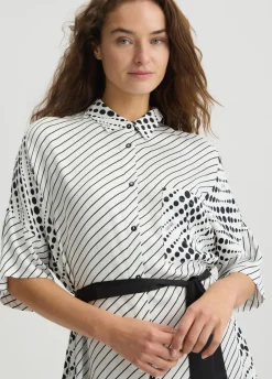 Liu Jo Robe chemisier imprimée|Femme Mode Plage|Robes