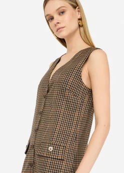 Liu Jo Robe courte à carreaux|Femme Robes