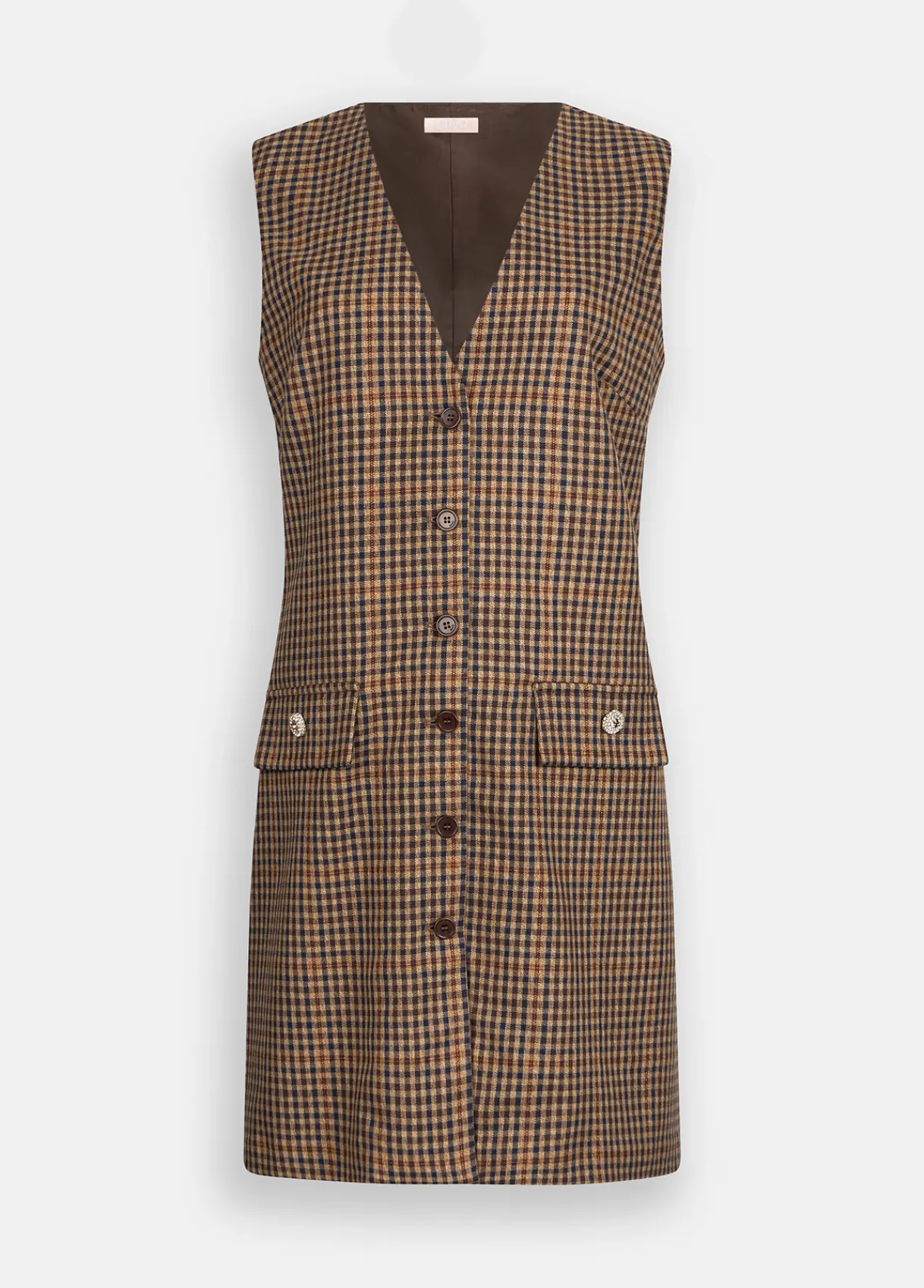 Liu Jo Robe courte à carreaux|Femme Robes
