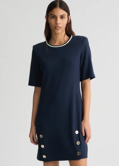 Liu Jo Robe courte avec boutons|Femme Vêtements De Sport|Robes