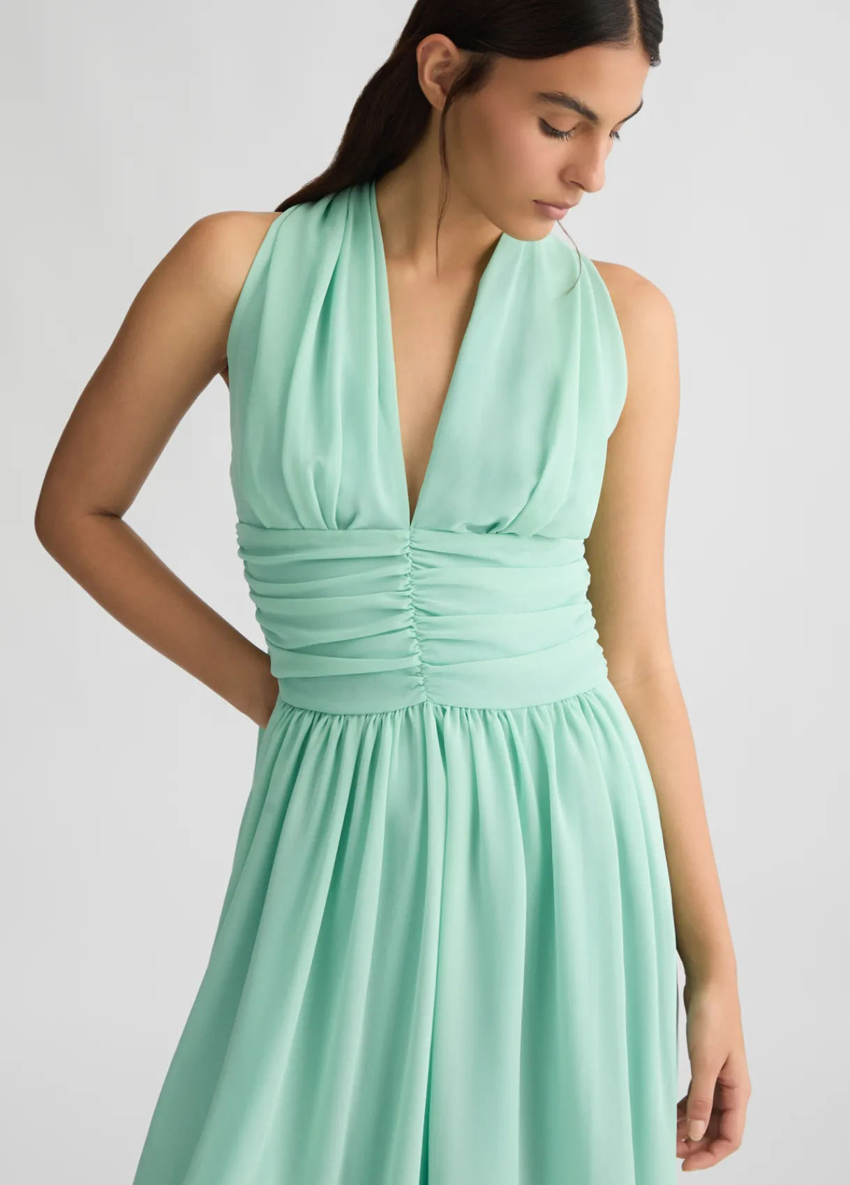 Liu Jo Robe courte avec drapé|Femme Cérémonie|Robes