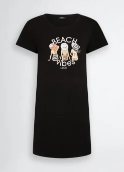 Liu Jo Robe courte avec imprimé|Femme Mode Plage|Robes