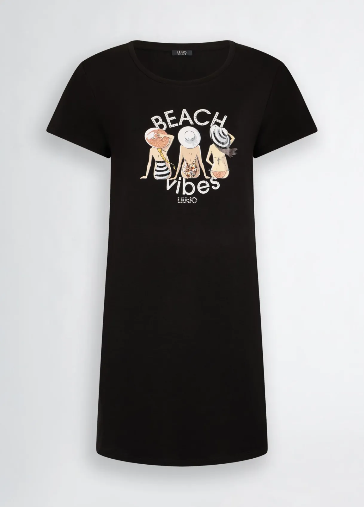 Liu Jo Robe courte avec imprimé|Femme Mode Plage|Robes