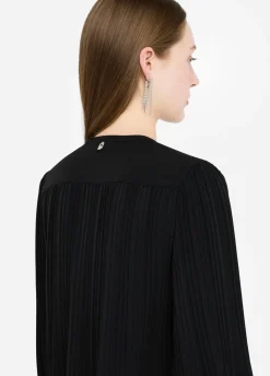 Liu Jo Robe courte en crêpe de chine|Femme Robes