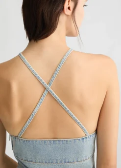 Liu Jo Robe courte en jean|Femme Robes