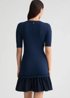 Liu Jo Robe courte en maille|Femme Robes