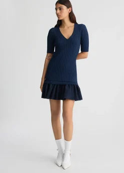 Liu Jo Robe courte en maille|Femme Robes