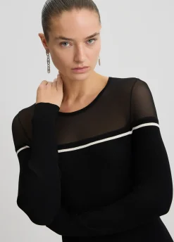 Liu Jo Robe courte en maille|Femme Vêtements De Sport|Mailles