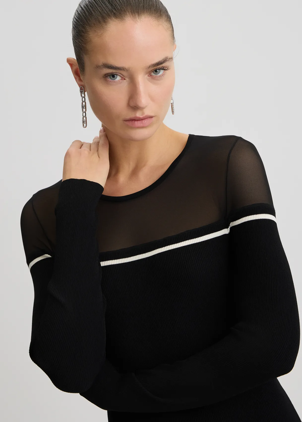 Liu Jo Robe courte en maille|Femme Vêtements De Sport|Mailles
