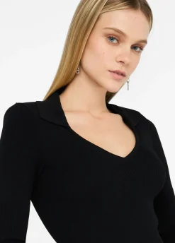 Liu Jo Robe courte en maille|Femme Mailles|Robes