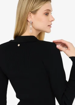 Liu Jo Robe courte en maille|Femme Mailles|Robes