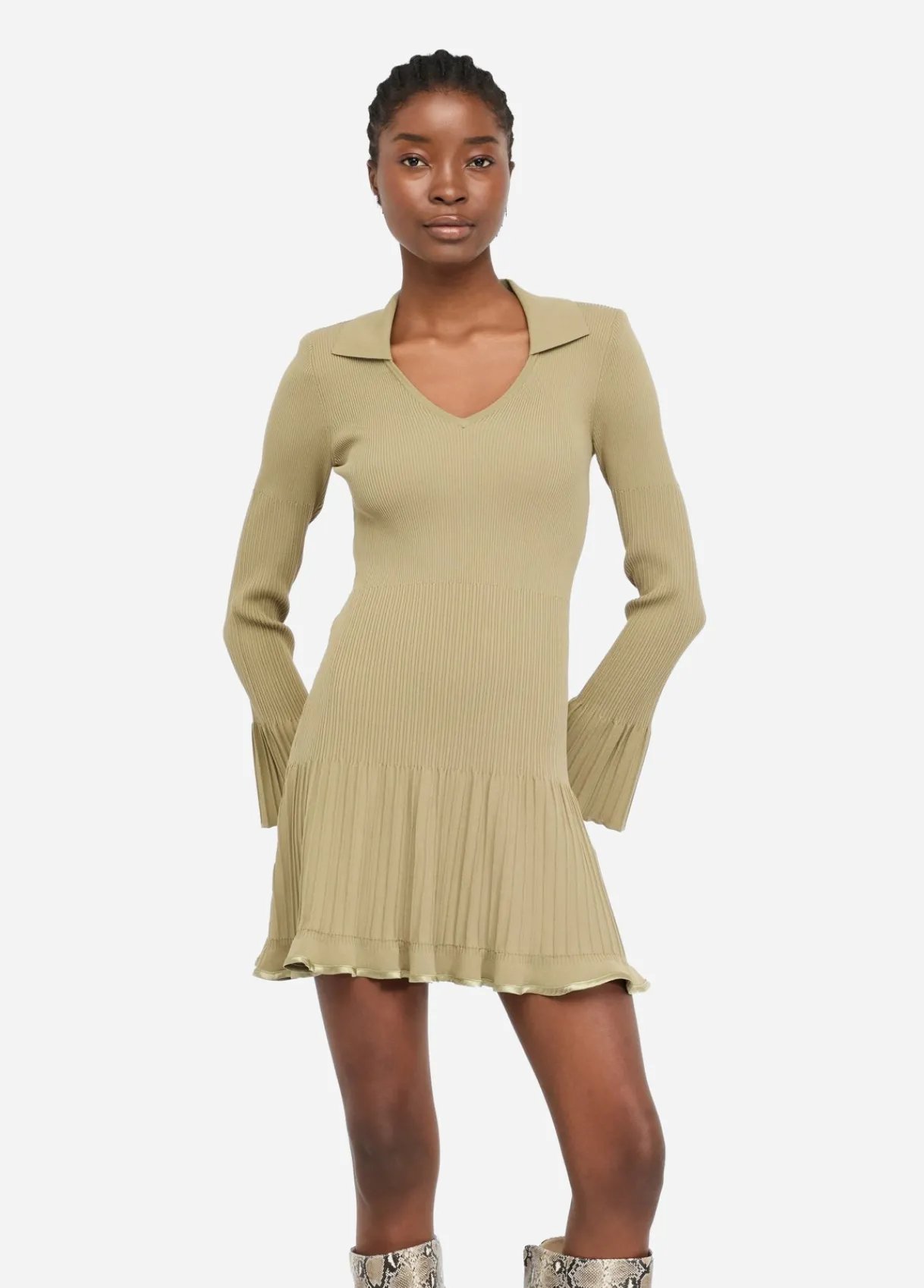 Liu Jo Robe courte en maille|Femme Mailles|Robes