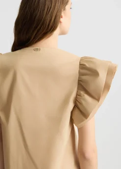 Liu Jo Robe courte en popeline|Femme Robes