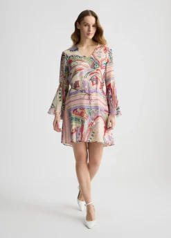 Liu Jo Robe courte en soie|Femme Robes