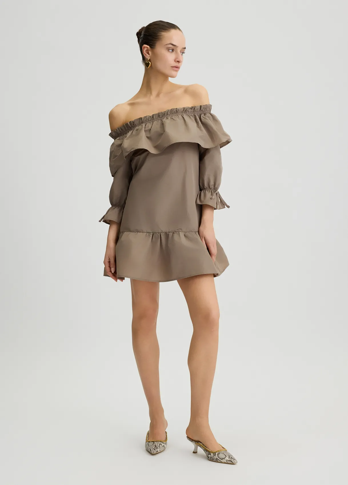 Liu Jo Robe courte en taffetas|Femme Robes