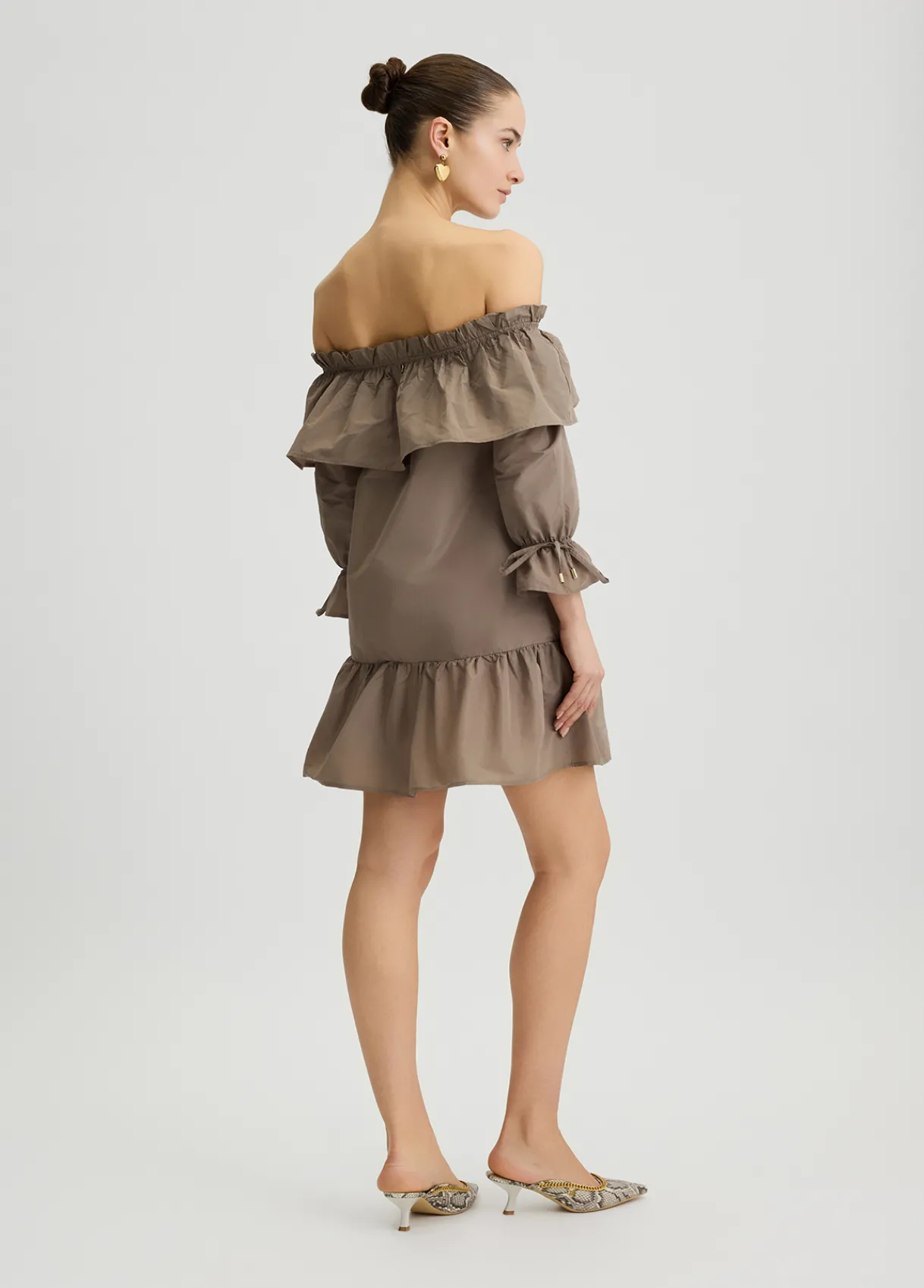 Liu Jo Robe courte en taffetas|Femme Robes