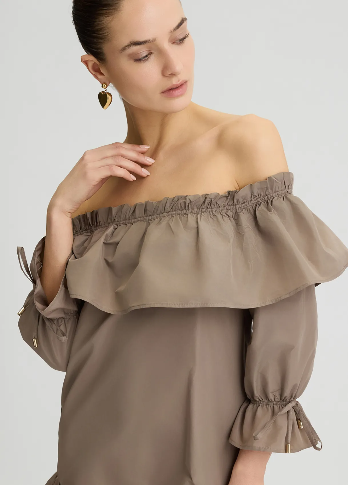 Liu Jo Robe courte en taffetas|Femme Robes