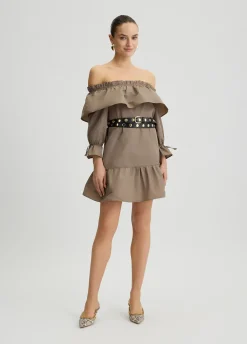 Liu Jo Robe courte en taffetas|Femme Robes