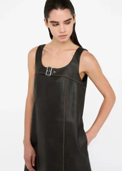 Liu Jo Robe courte en tissu enduit|Femme Robes