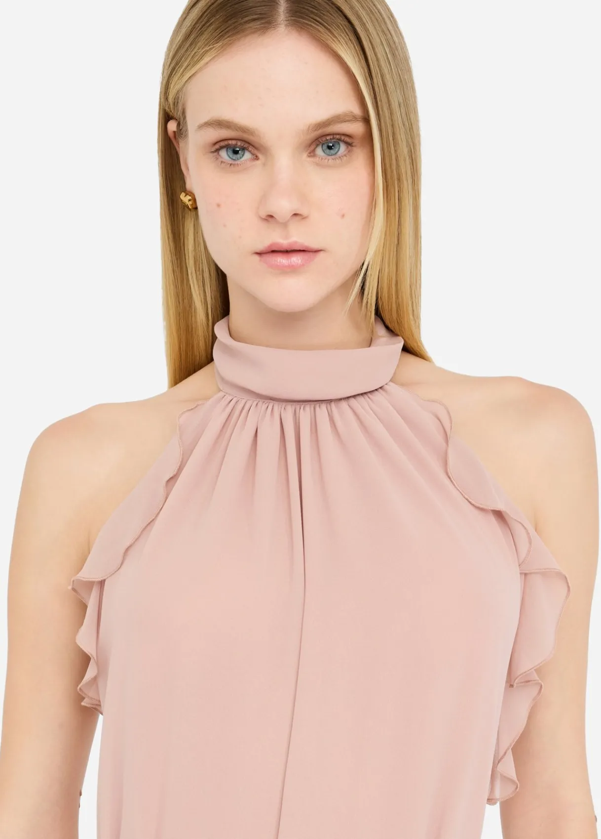 Liu Jo Robe de cérémonie en georgette|Femme Cérémonie|Robes