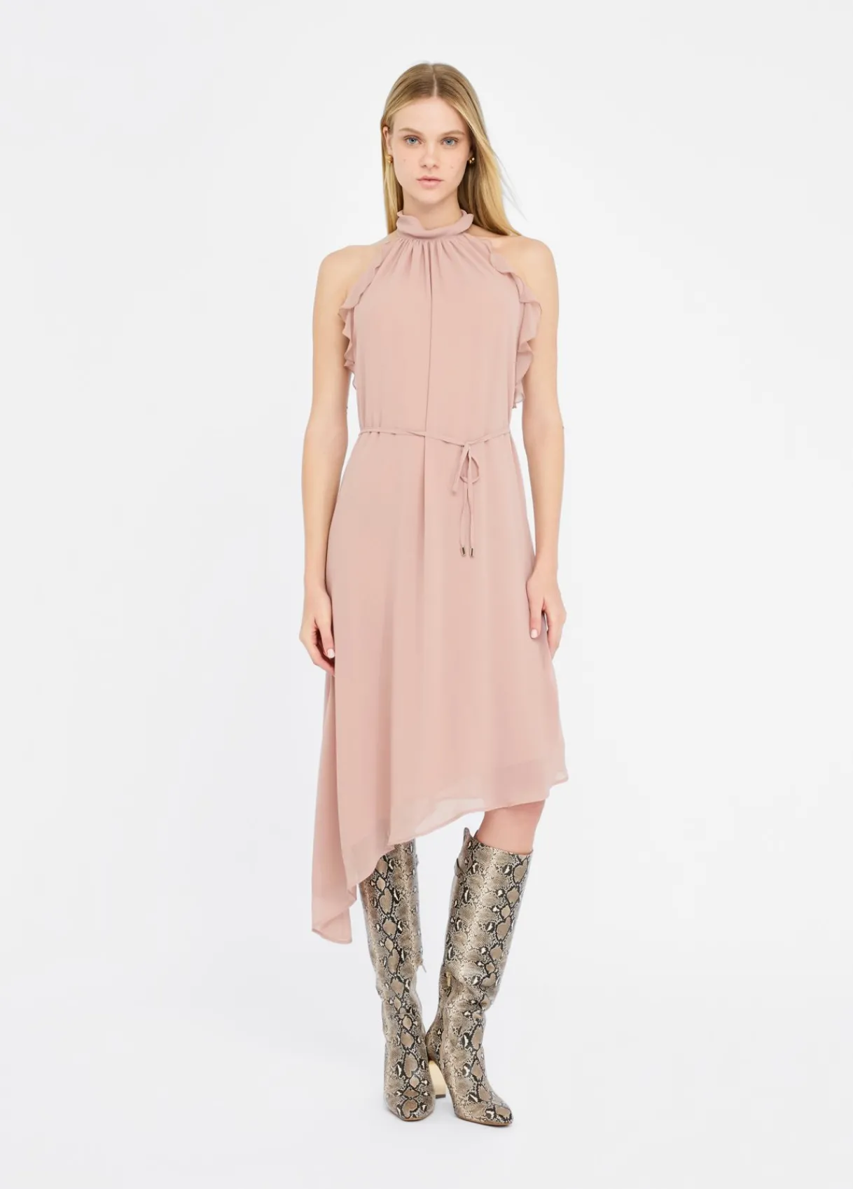 Liu Jo Robe de cérémonie en georgette|Femme Cérémonie|Robes