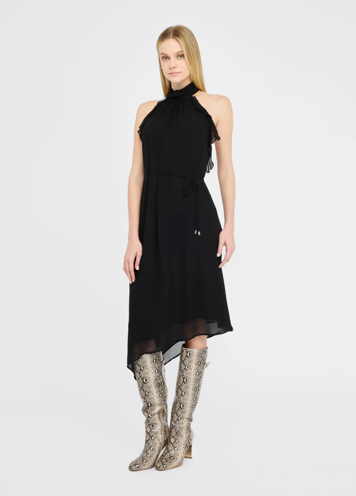 Liu Jo Robe de cérémonie en georgette|Femme Cérémonie|Robes