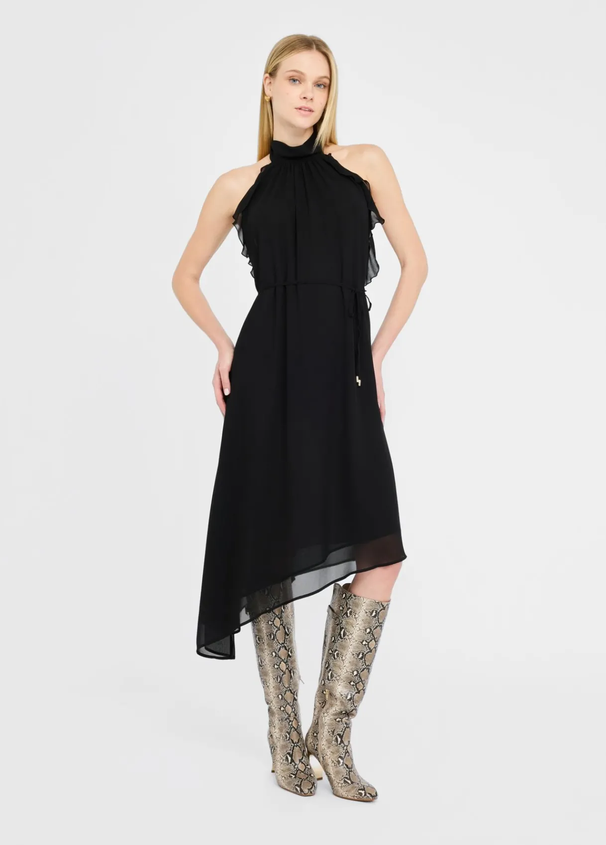 Liu Jo Robe de cérémonie en georgette|Femme Cérémonie|Robes