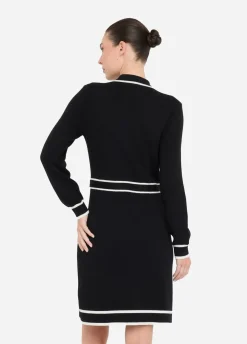 Liu Jo Robe en aille de soie mélangée|Femme Vêtements De Sport|Robes