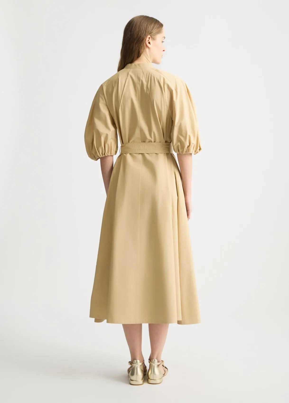 Liu Jo Robe en coton avec ceinture|Femme Robes