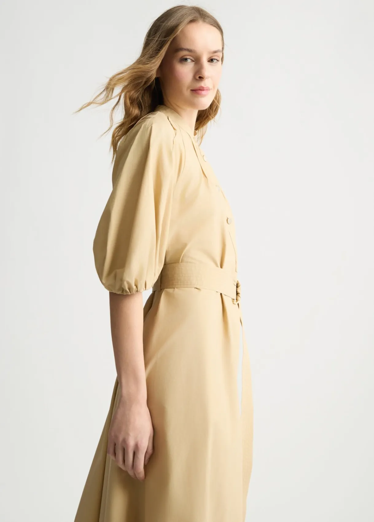 Liu Jo Robe en coton avec ceinture|Femme Robes