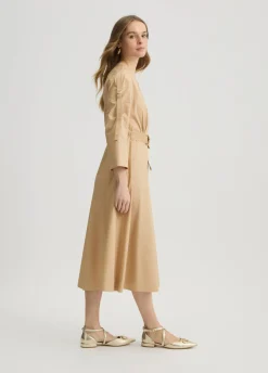 Liu Jo Robe en coton avec ceinture|Femme Robes