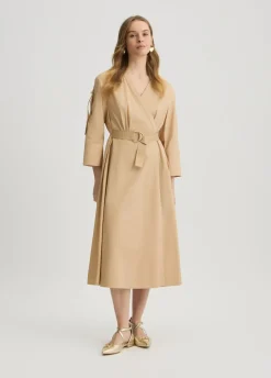 Liu Jo Robe en coton avec ceinture|Femme Robes
